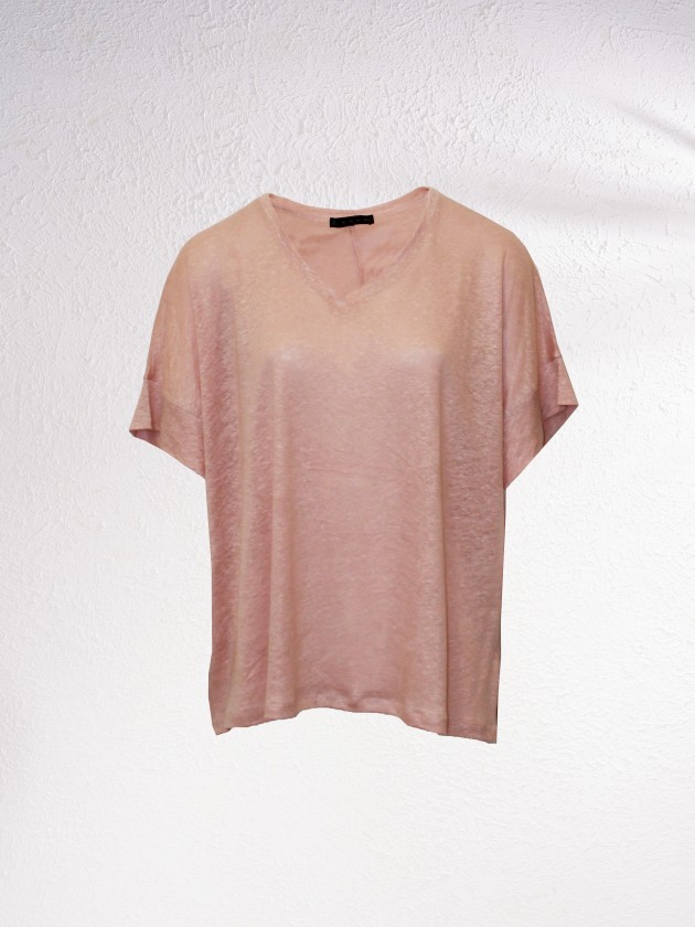 Short sleeve sweater