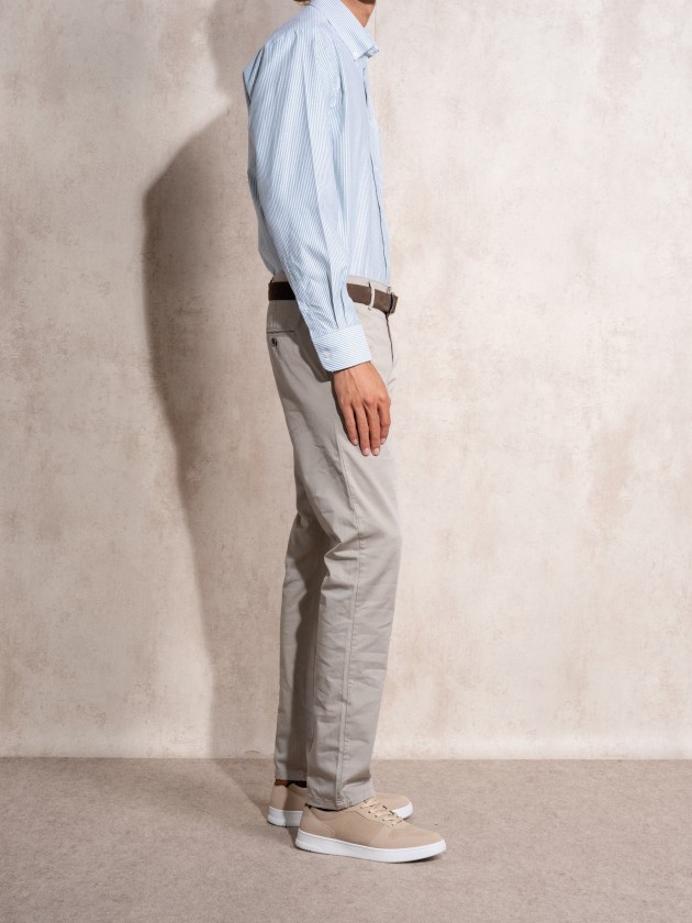 Skinny fit chino pants