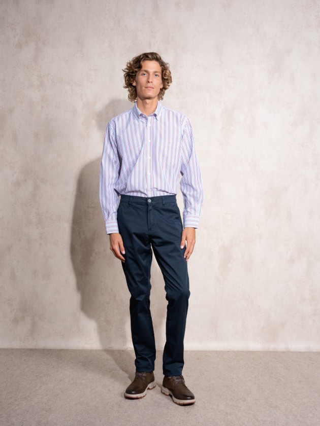 Pantalon chino coupe skinny