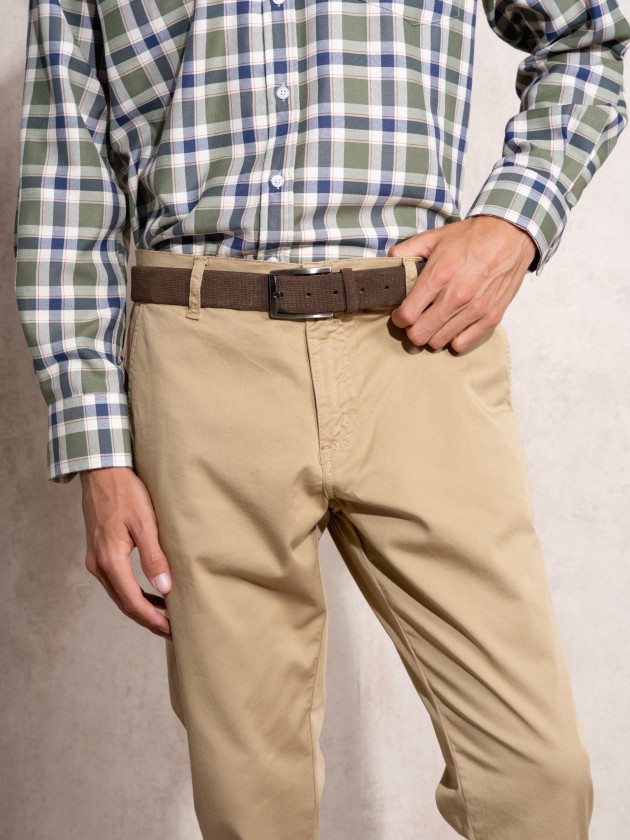Pantalon chino coupe skinny