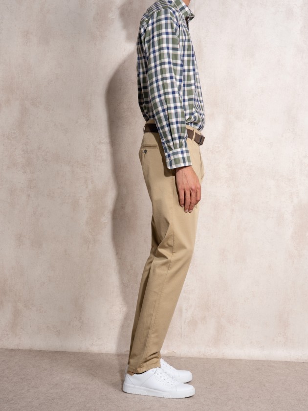 Pantalon chino coupe skinny
