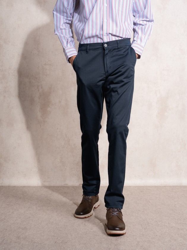 Pantalon chino coupe skinny