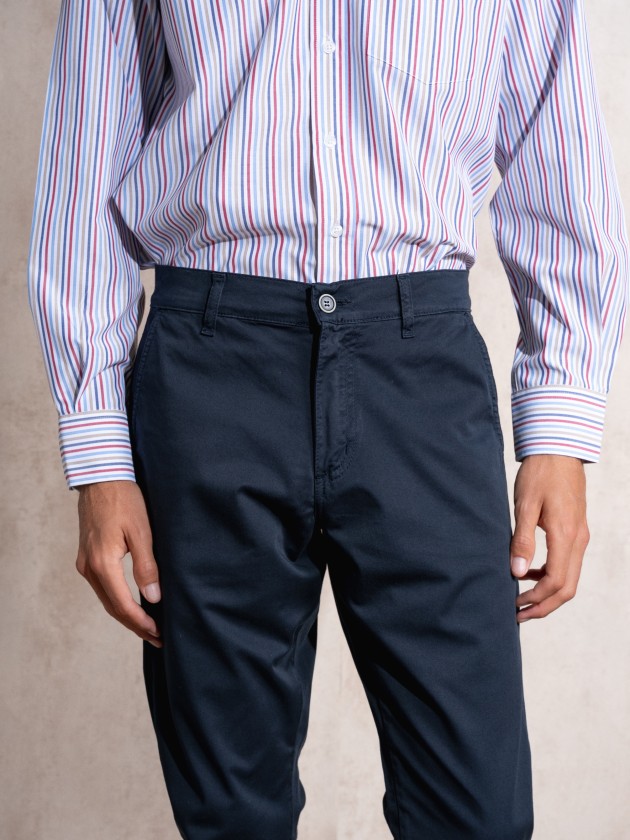Pantalon chino coupe skinny