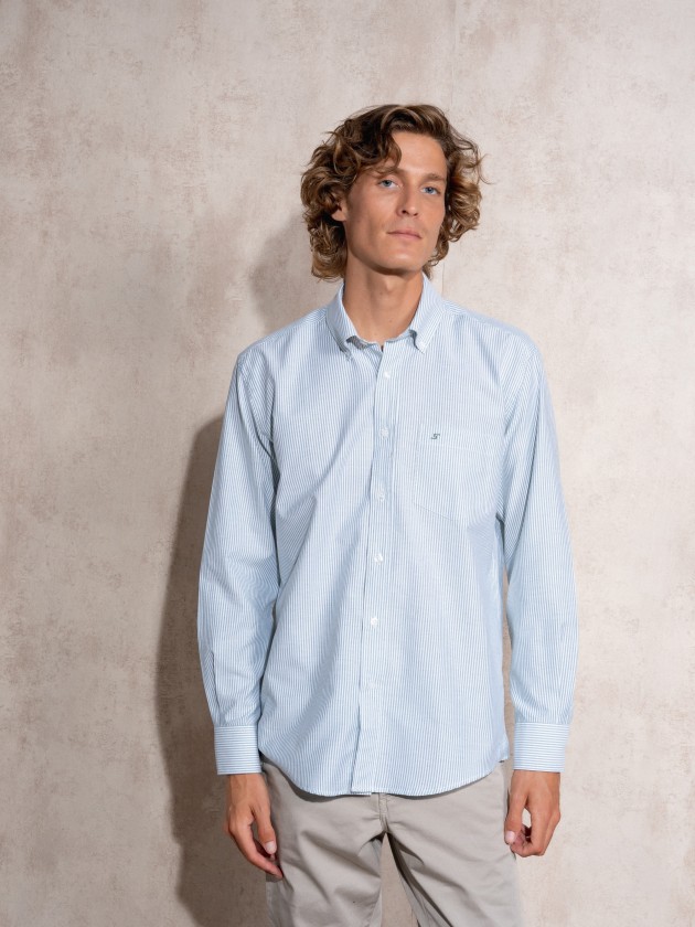Chemise raye