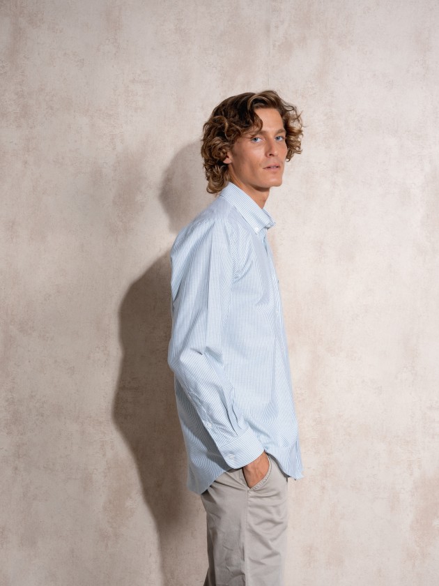 Chemise raye