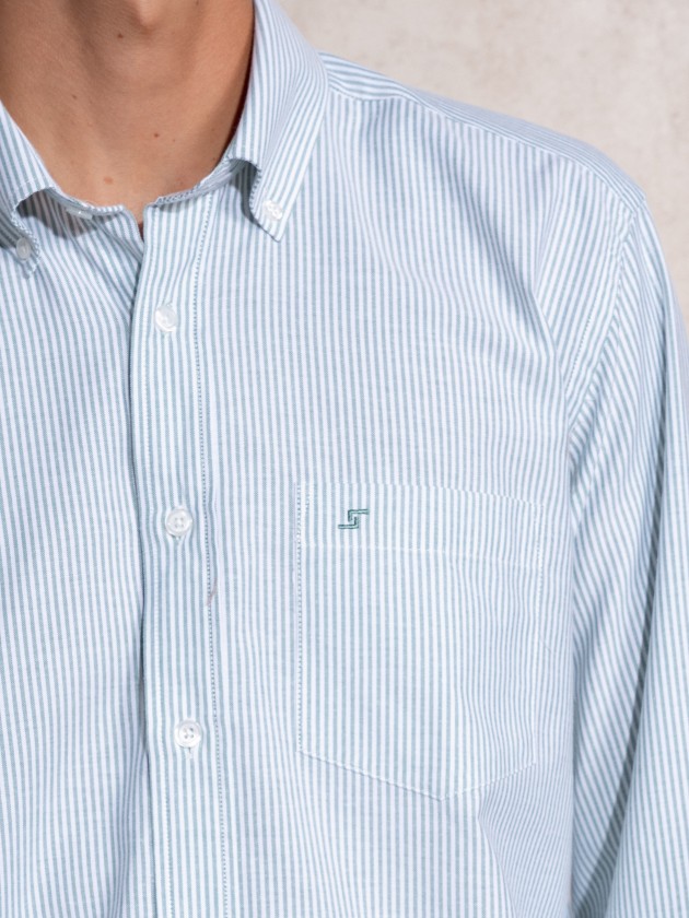 Chemise raye