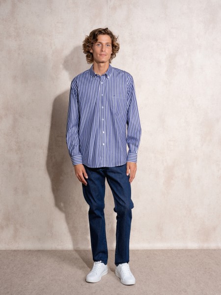Chemise raye