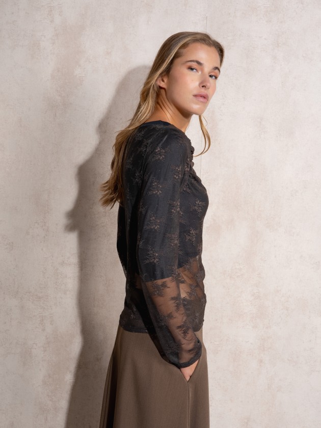 Lace nightgown