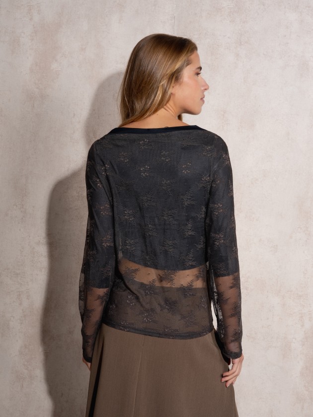 Lace nightgown