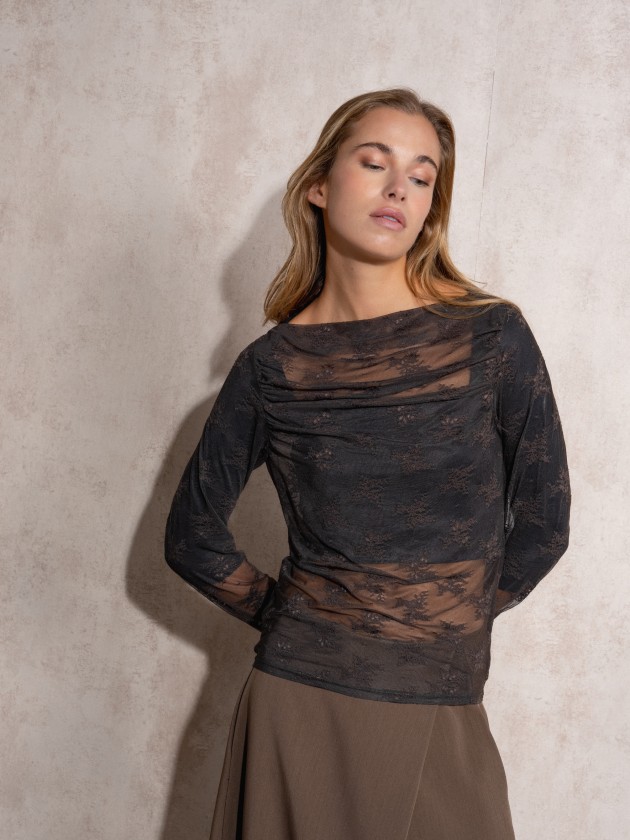 Lace nightgown