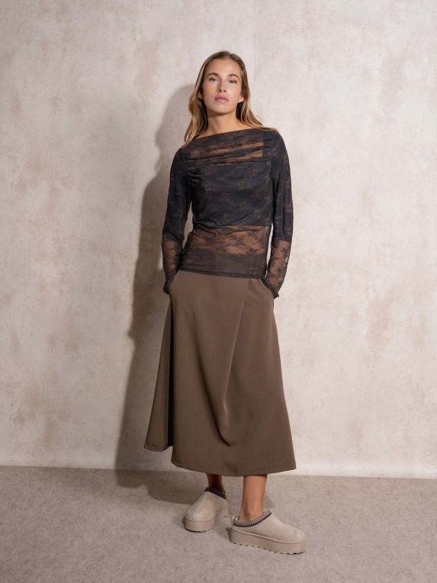 Lace nightgown