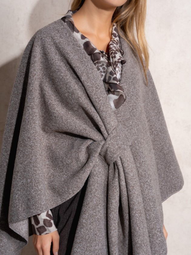 Cross poncho