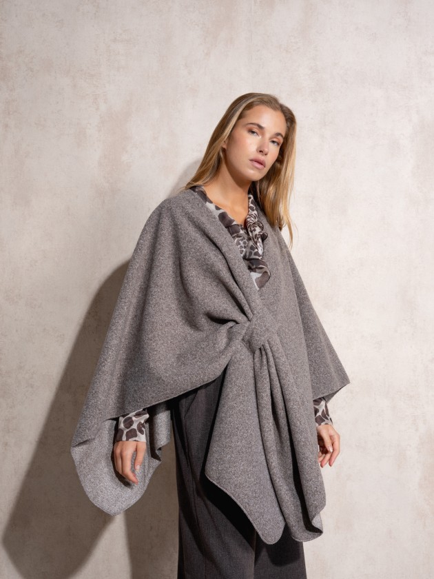 Cross poncho