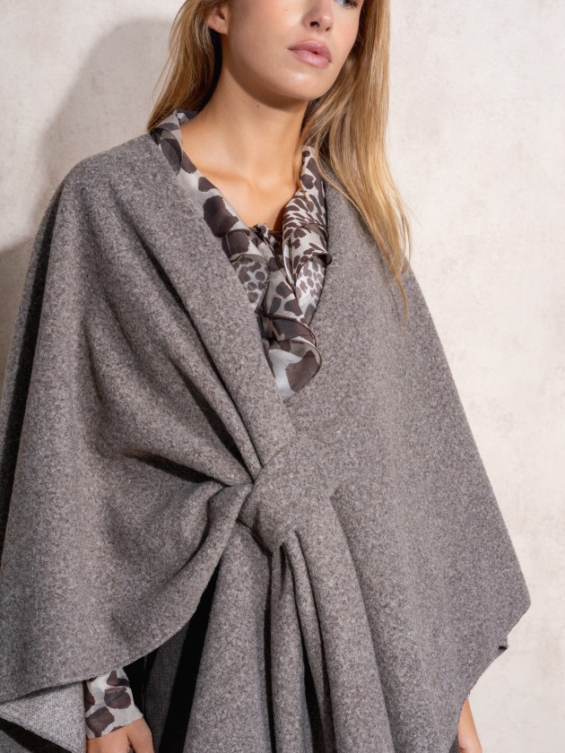 Cross poncho