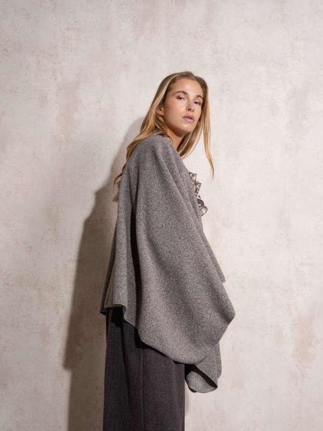 Cross poncho