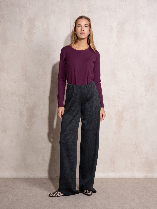Pantalon vas  carreaux