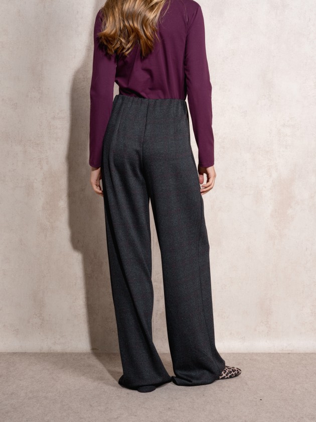Pantalon vas  carreaux