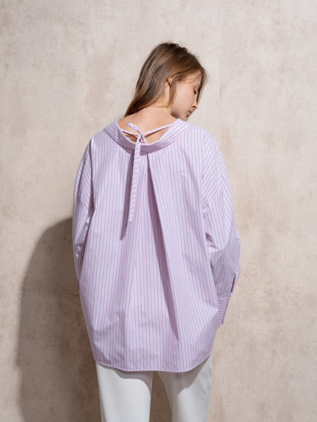 Chemise oversize  rayures