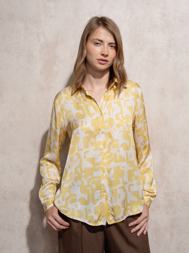 Camisa com estampado