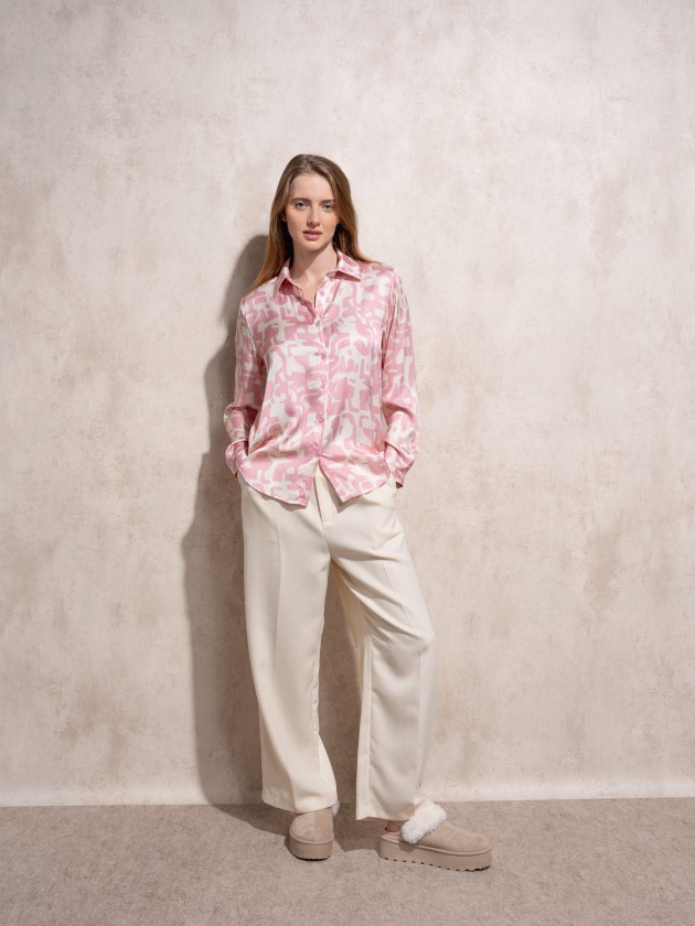 Camisa com estampado