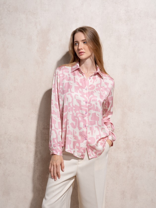Camisa com estampado