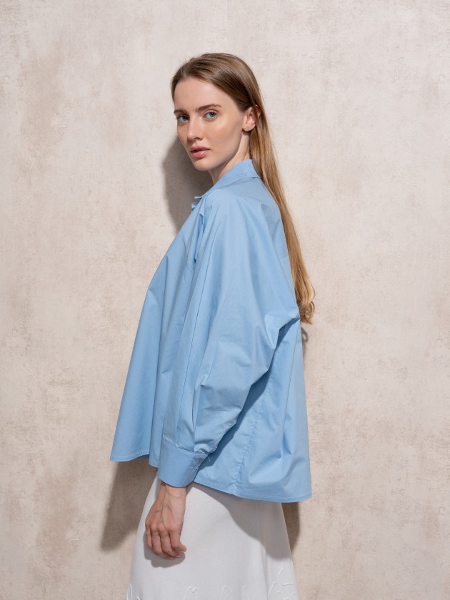 Camisa de algodo oversize