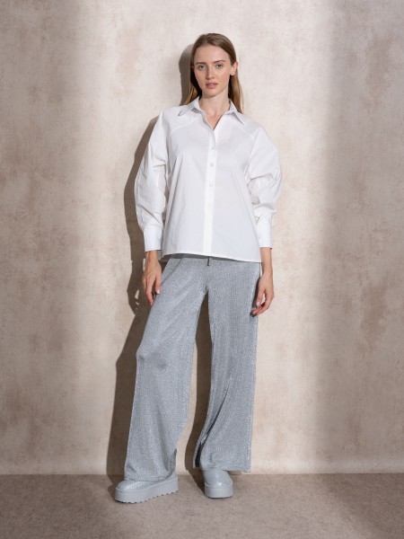 Camisa de algodo oversize