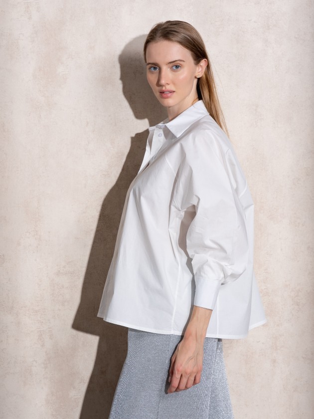 Camisa de algodo oversize
