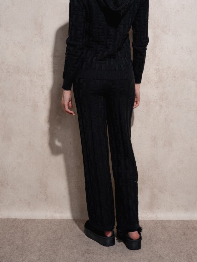 Calas de malha jacquard