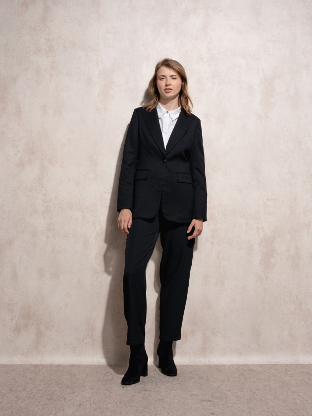 Blazer with lapel