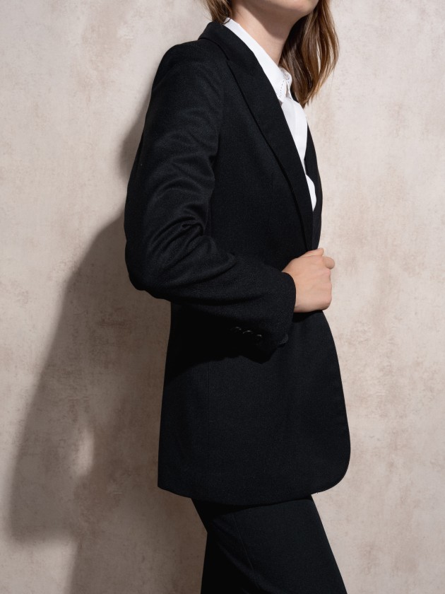 Blazer with lapel