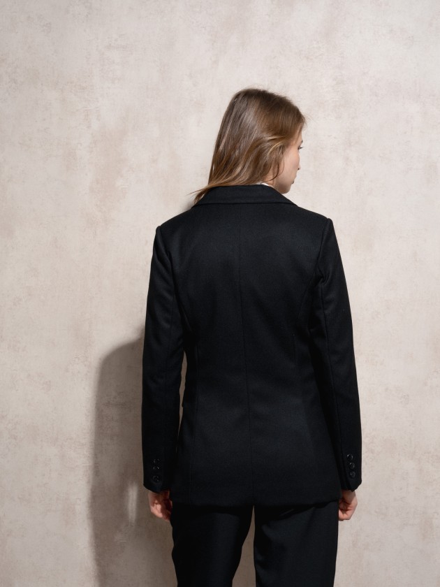 Blazer with lapel