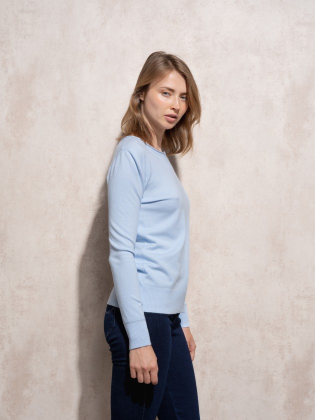 Camisola de malha com pormenor de lurex