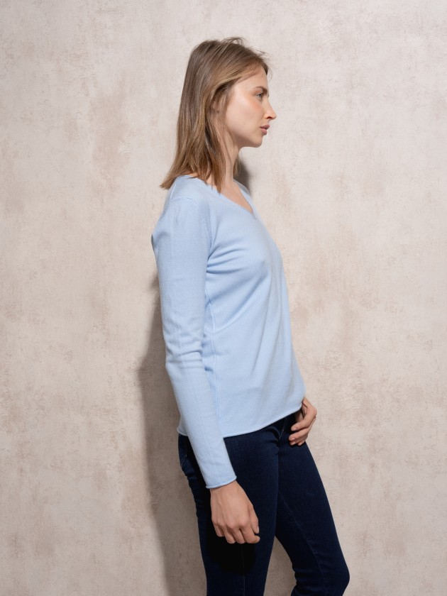 Camisola de malha bsica