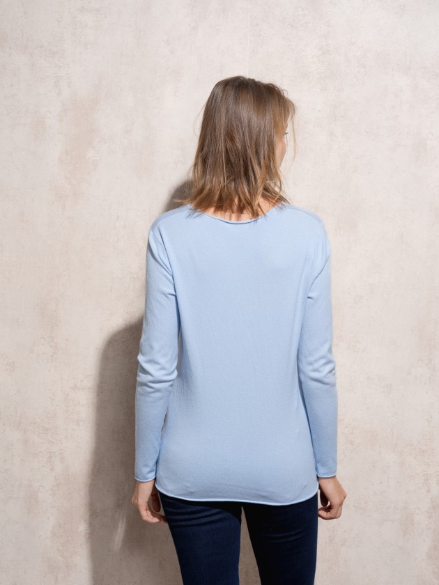 Camisola de malha bsica