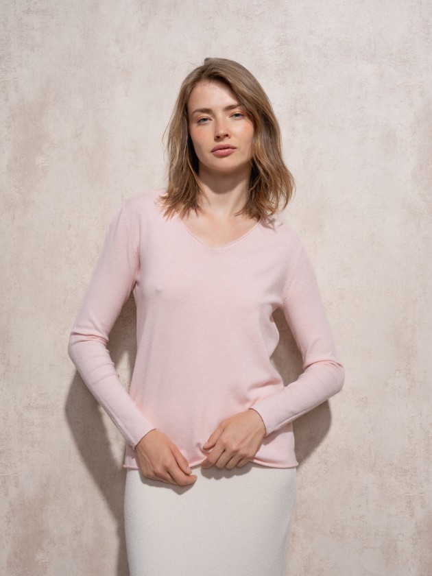 Camisola de malha bsica