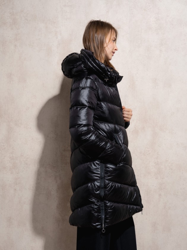 Veste matelasse avec fermeture clair