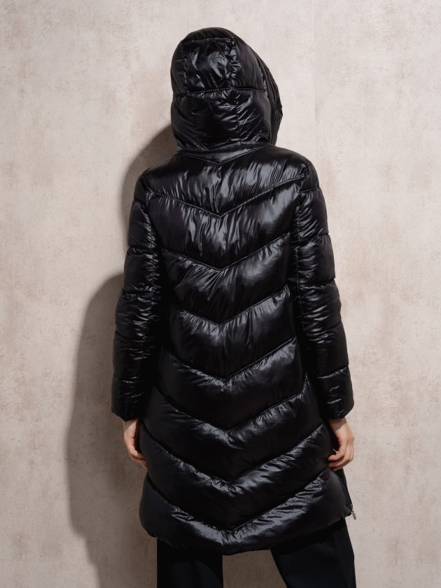 Veste matelasse avec fermeture clair