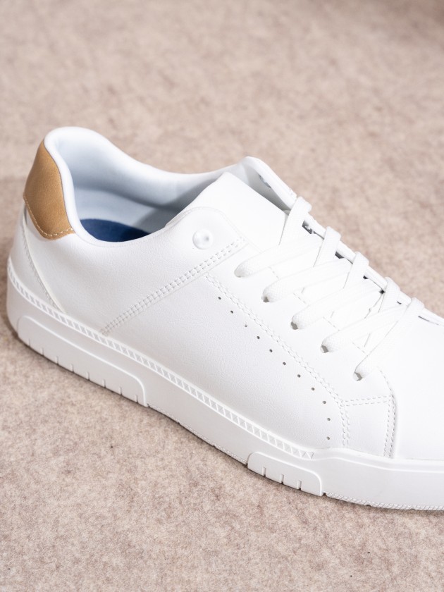 White sneakers