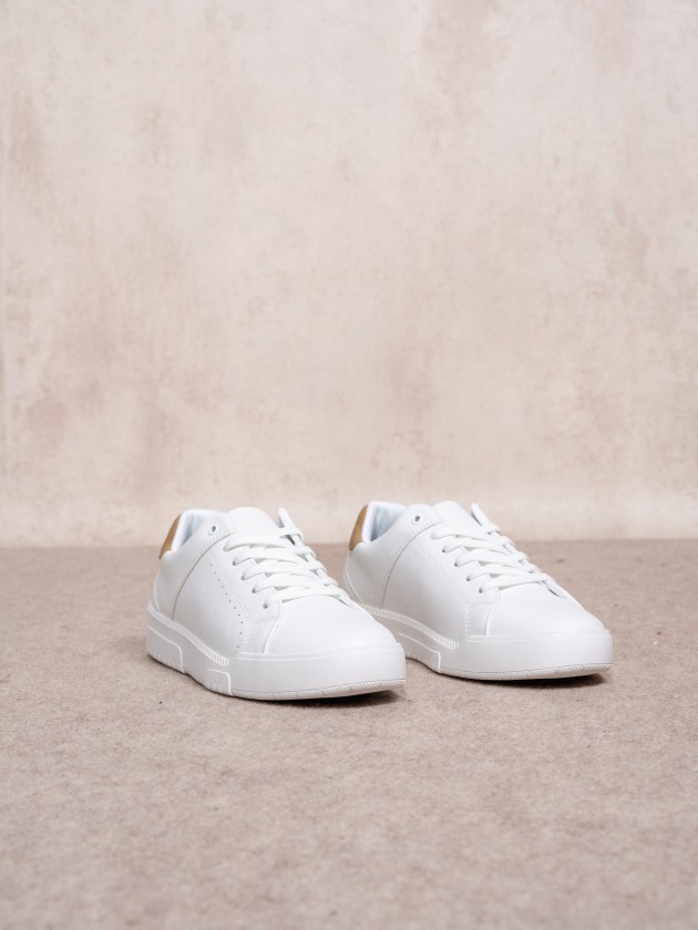 White sneakers