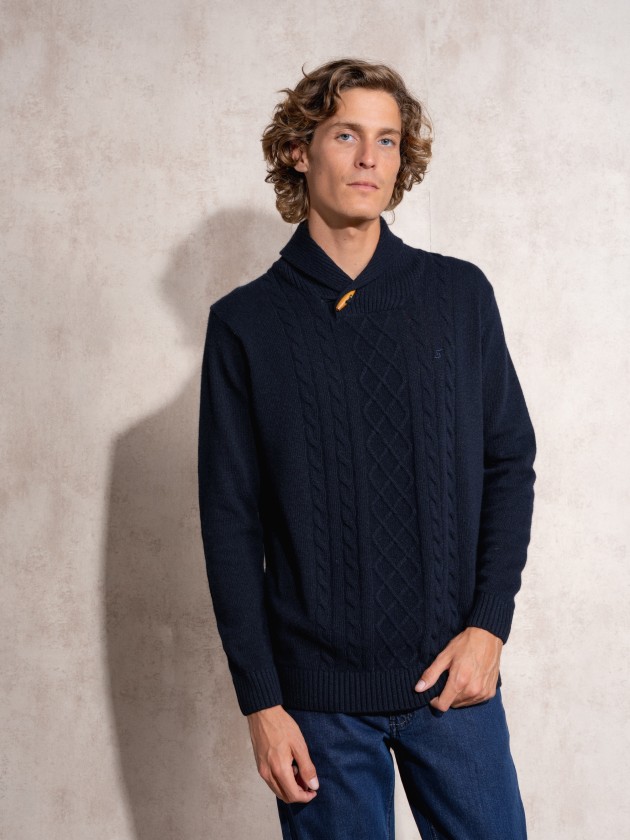 Pull avec dentelle