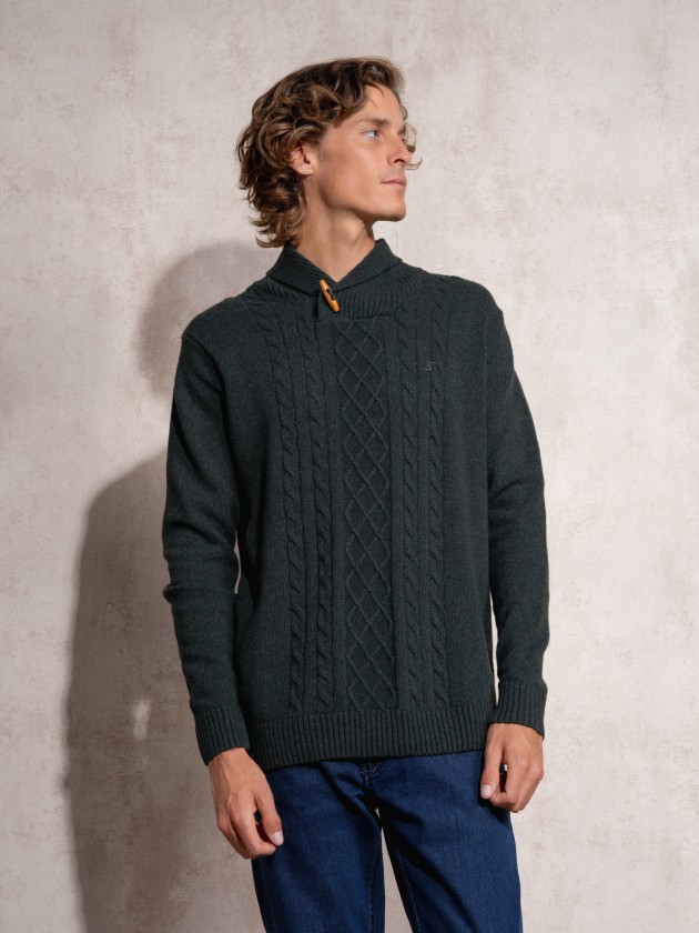 Pull avec dentelle