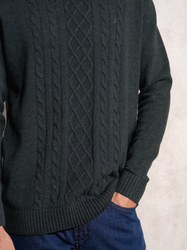 Pull avec dentelle