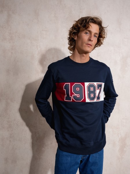 Polo piqu  col droit et texture perfore