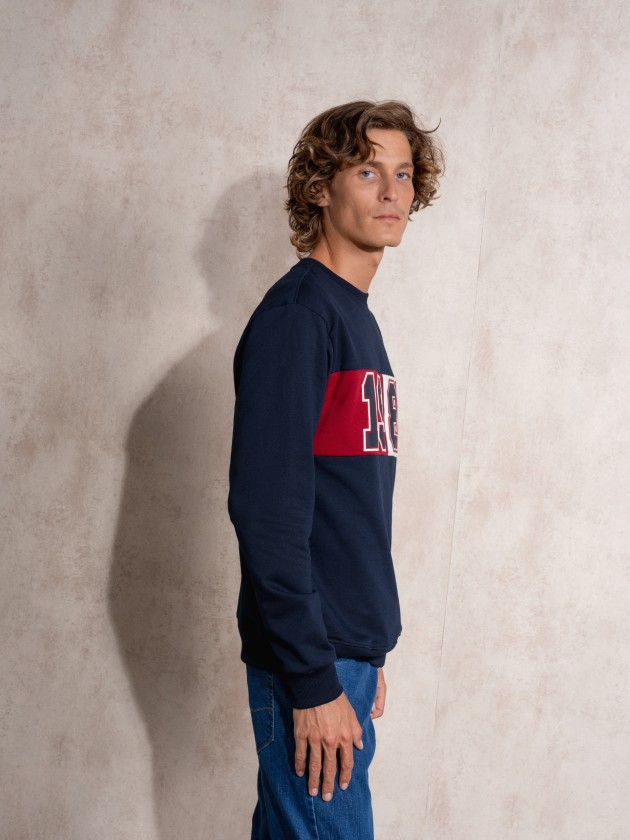 Polo piqu  col droit et texture perfore