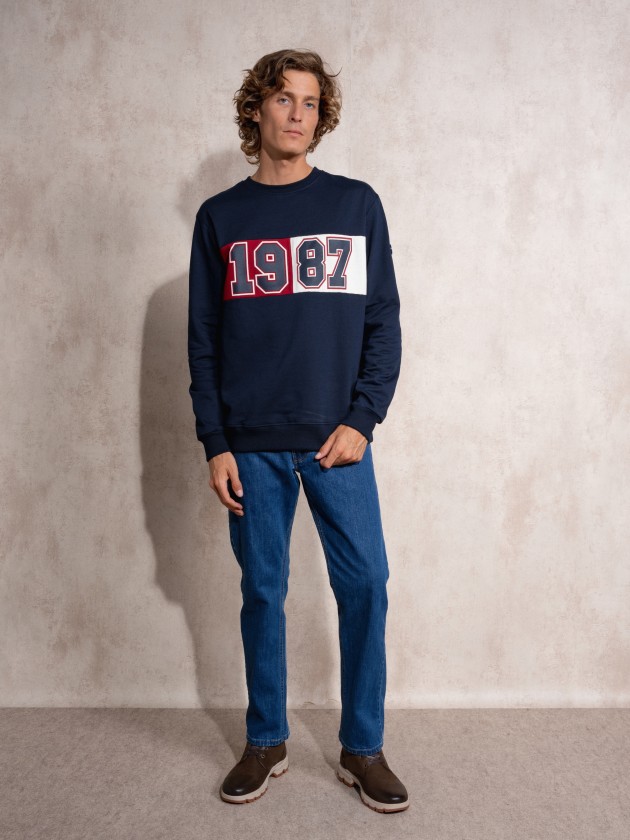 Polo piqu  col droit et texture perfore