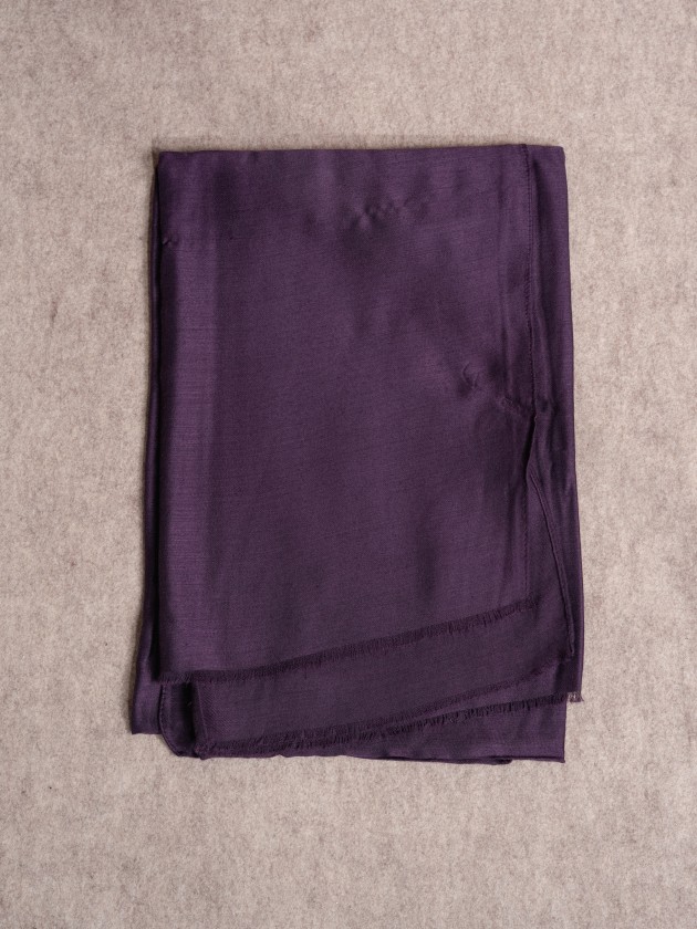 Soft plain scarf