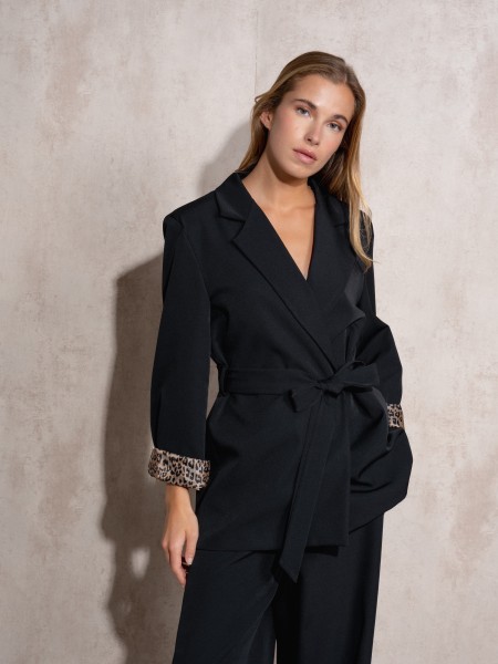 Blazer com cinto