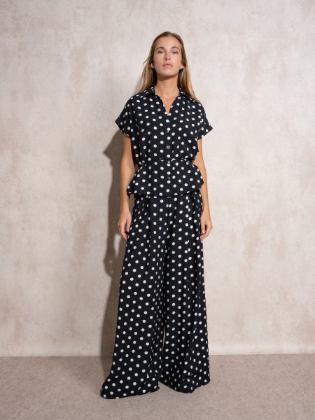Pantalon  pois