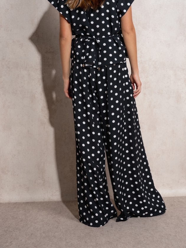 Polka dot pants